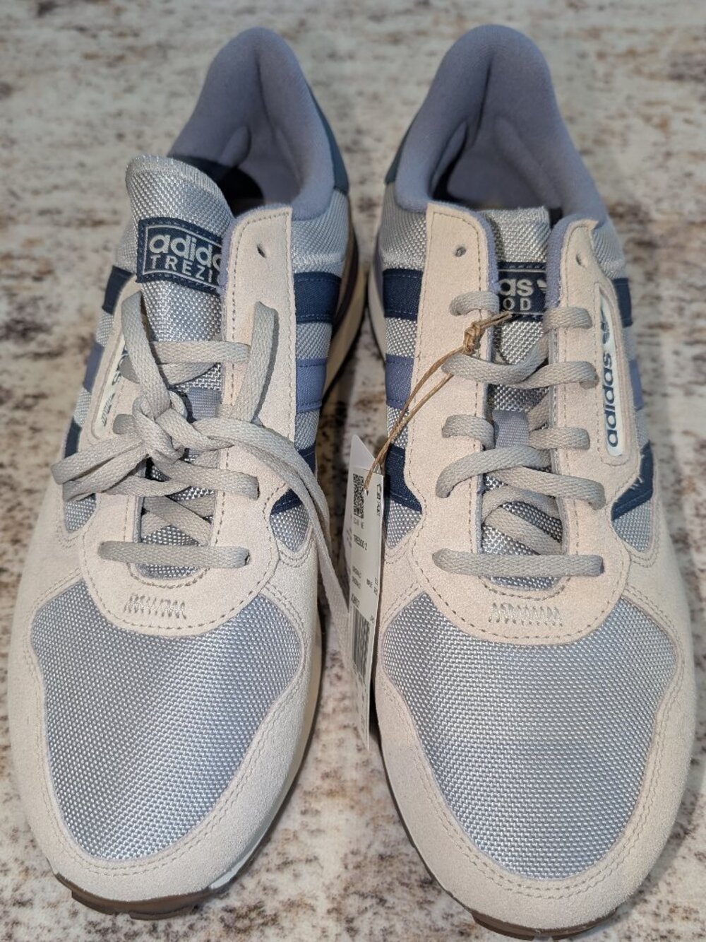 NEW Adidas Treziod 2 Men’s Size 10 Silver Metallic/Ink/Aluminum Mesh Sneakers